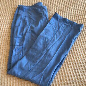 Jaanuu Women's scrub bottoms  CEIL BLUE -XL